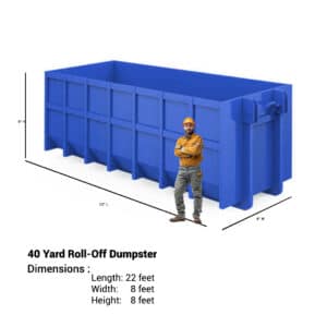 40 Yard Dumpster Image For Dumpster Rental In Cleveland Ohio. Site Services USA